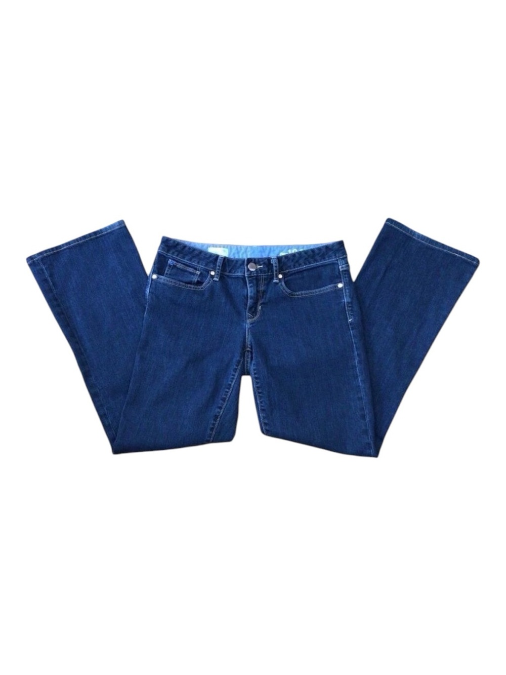 Gap 1969 Curvy Boot Cut Dark Blue Jeans 27/4 Ladies